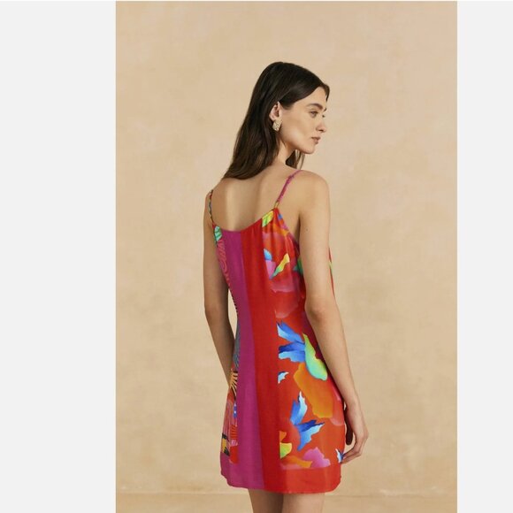 FARM RIO CHITA SCARF MINI DRESS - Picture 6 of 6
